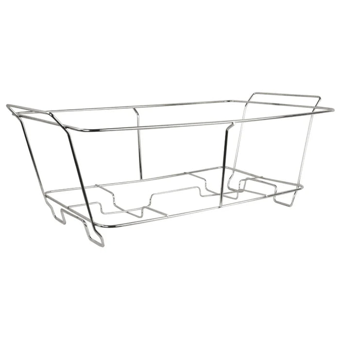 Winco C-1F Wire Stand for Steam/Foil Pans, Full-size, 2 Chafing Fuel holders (Price/Piece)