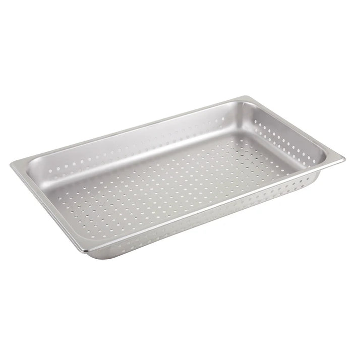 Winco Perforated Steam Pan,25 Gauge Stainless Steel (Price / Piece) - Available in Different Sizes