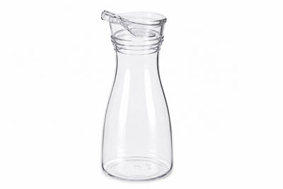 Cambro Camliter® Clear Beverage Decanter with Flip Lid