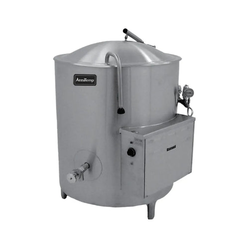 AccuTemp ALHEC-80,  Jacketed Insulated, self- ContaIned Floor Mounted Kettle, 80 Gallon Capacity-Electric