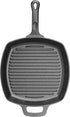 CAGP Series FireIron Round Cast Iron Grill Pan with Helper Handle by Winco