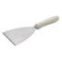 Winco Stainless Steel Turners with White Polypropylene Handles