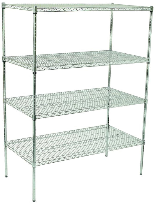 VCS SERIES- Wire Shelving Set, Chrome Plated by Winco (Case Pack of 1) - Available in Different Sizes