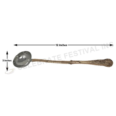 Stainless Steel Buffet Ladle with Deep Bowl for Curries