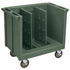 Cambro Adjustable 2 Divider Commercial Dish and Tray Cart