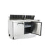 ATOSA MSF8304GR — 72″ Refrigerated Standard Top Sandwich Prep. Table