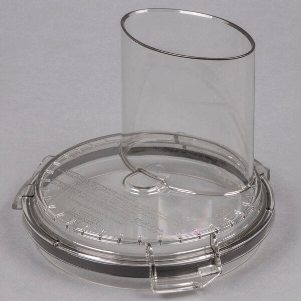 Waring WFP14S3 3.5 Qt. Bowl Cover with Feed Chute for use with WFP14S, WFP14SC