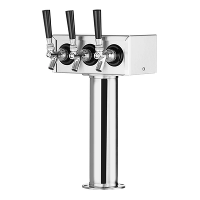 True Refrigeration DRAFT TOWER-BEER 3" T-TOWER - 3 Head (873105)