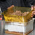 Cambro H Pan Half Size 5 Inch High Heat Colander Food Pan Amber ( Case of 6 )