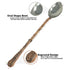 Stainless Steel Oval Serving Ladle for Buffets and Catering