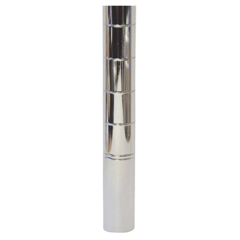 Omcan 31378 72-inch chrome shelving post for commercial use