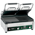 Waring WDG300T Panini Sandwich Grill with Two Grooved Plates, Two Smooth Plates, and Timer