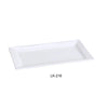 Yanco LK-216 Lion King Rectangular Plate, China, Bone White, Pack of 6