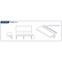 GSW Stainless Steel Wall Mount Shelf