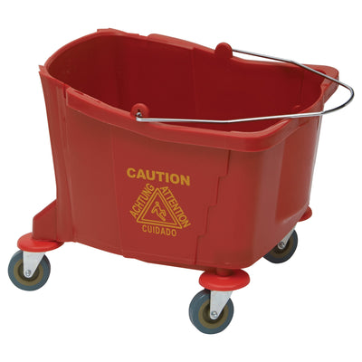 Winco MPB-36BR 36-quart red replacement mop bucket
