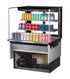 Turbo Air TOM-36L-UFD-W(B)-3SI-N Drop-In Horizontal Open Display Case, 11.1 cu. ft.