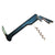 Winco CO-512 Waiter's Corkscrew Black with Metal Blade Made in Italy