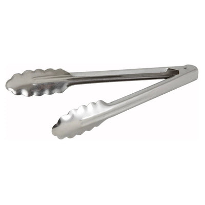Winco UT Series Heavyweight Stainless Steel Utility Tongs