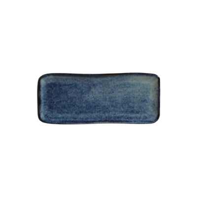 Porto Brasil Organic Rectangular Platter Stoneware Denim ( Case of 12)