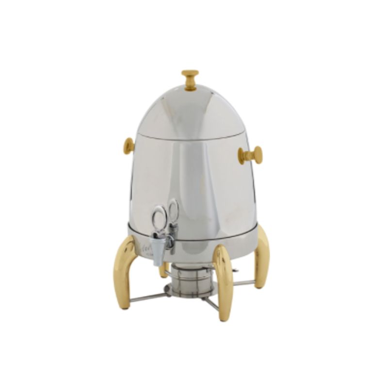 Winco 903A Virtuoso Coffee Urn, 3gal, Gold Accent (Price/Set)