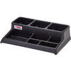 Cambro BSACS110 Airpot & Condiment Station – Black Beverage Service Organizer