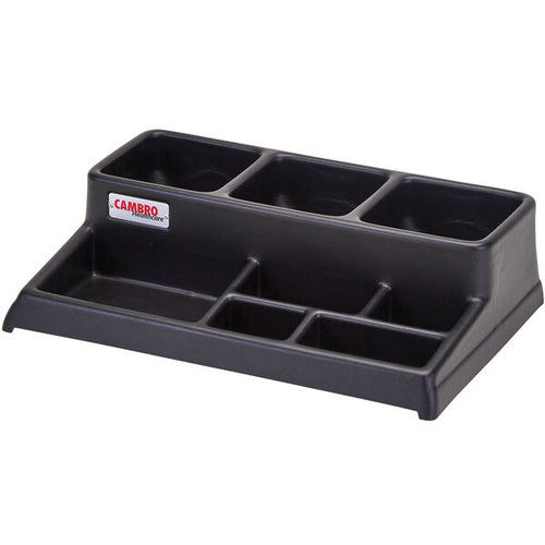 Cambro BSACS110 Airpot & Condiment Station – Black Beverage Service Organizer