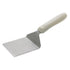 Winco Stainless Steel Turners with White Polypropylene Handles