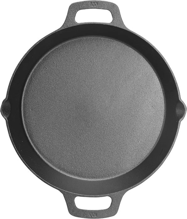 CASD Series FireIron Cast Iron Skillet with Dual Handles by Winco
