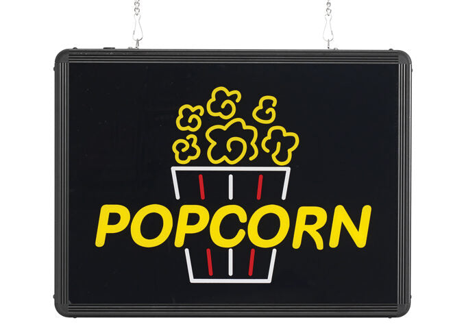 BenchmarkUSA™ Ultra-Bright Sign – Popcorn by Winco