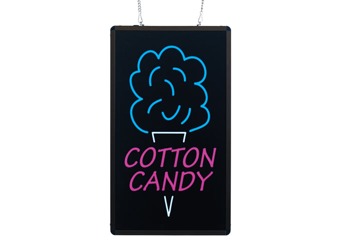 Winco 92005 Benchmark Ultra-Brite Sign - Cotton Candy, 120v (Price/Piece)