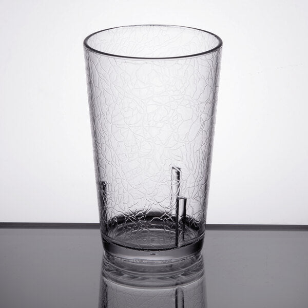 Cambro Del Mar 8 oz Plastic Tumbler Commercial Drink Glass ( Case of 36 )