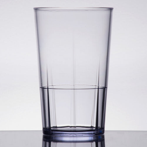 Cambro Lido SAN Plastic Tumbler Commercial Drink Glass ( Case of 36 )