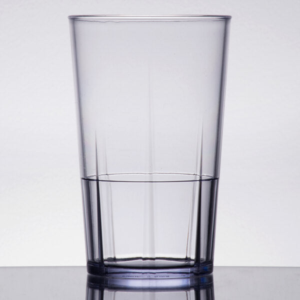 Cambro Lido SAN Plastic Tumbler Commercial Drink Glass ( Case of 36 )