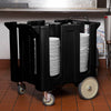 Cambro Commercial Enclosed Dish Cart for Safe Plate Storage and Transport