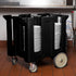 Cambro Commercial Enclosed Dish Cart for Safe Plate Storage and Transport