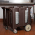 Cambro Commercial Enclosed Dish Cart for Safe Plate Storage and Transport