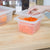Cambro Translucent One Sixth Size Food Pan Lid with Handle ( Case of 6 )