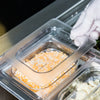 Cambro Camwear One Eighth Size Flat Food Pan Lid Clear ( Case of 6 )