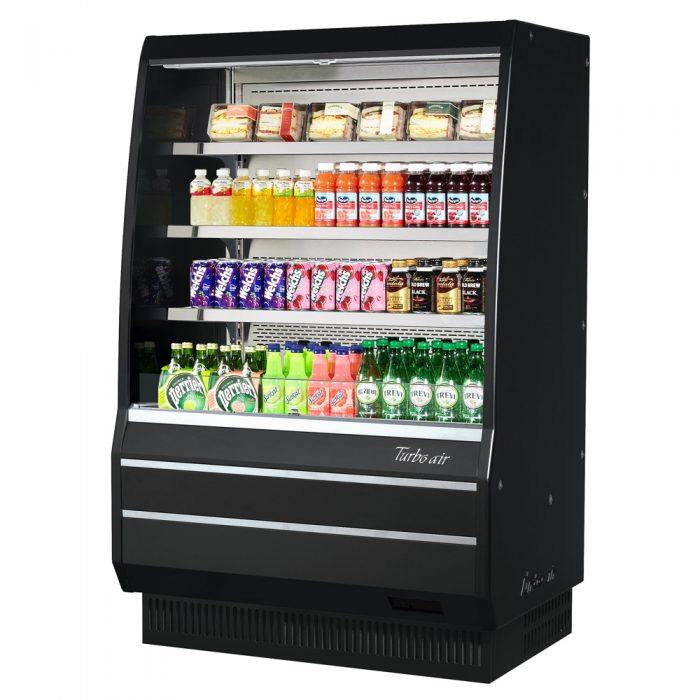 Turbo Air TOM-50MB-SP(-A)-N Open Display Merchandiser, 12.3 cu.ft.