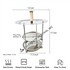 Tandoor Pizza Stand