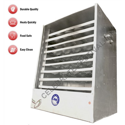 Heavy Duty 9 tray Aluminum Idli Steamer – Durable construction, easy to clean, and heats quickly for efficient steaming.