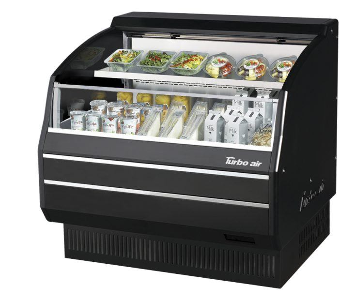 Turbo Air TOM-40LB-SP(-A)-N Horizontal Open Display Merchandiser, 7.4 cu. ft.