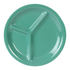 Thunder Group Melamine Western 10 1/4", 3 COMPARTMENT PLATE, 1-doz