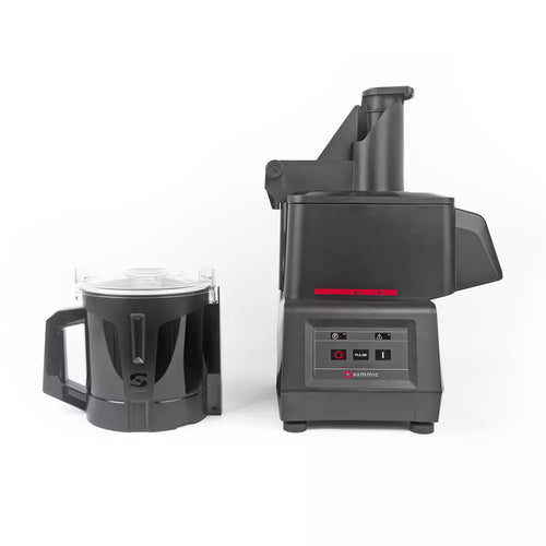 Sammic Combi CK-24V 2D Compact Vegetable Preparation Machine with Adjustable Speed & Cutter Bowl – 120V Commercial Food Processor