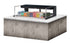 Turbo Air TOM-48L-UFD-W(B)-1SI-N Drop-In Horizontal Open Display Case, 6.3 cu. ft.