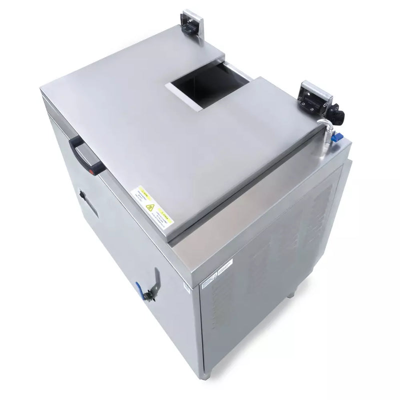 Sammic Heated Tank with Hinged 120P Lid for SmartVide XL – Commercial Sous Vide Water Bath with Integrated Cover