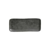 Porto Brasil Organic Rectangular Platter Stoneware Chromium ( Case of 12)