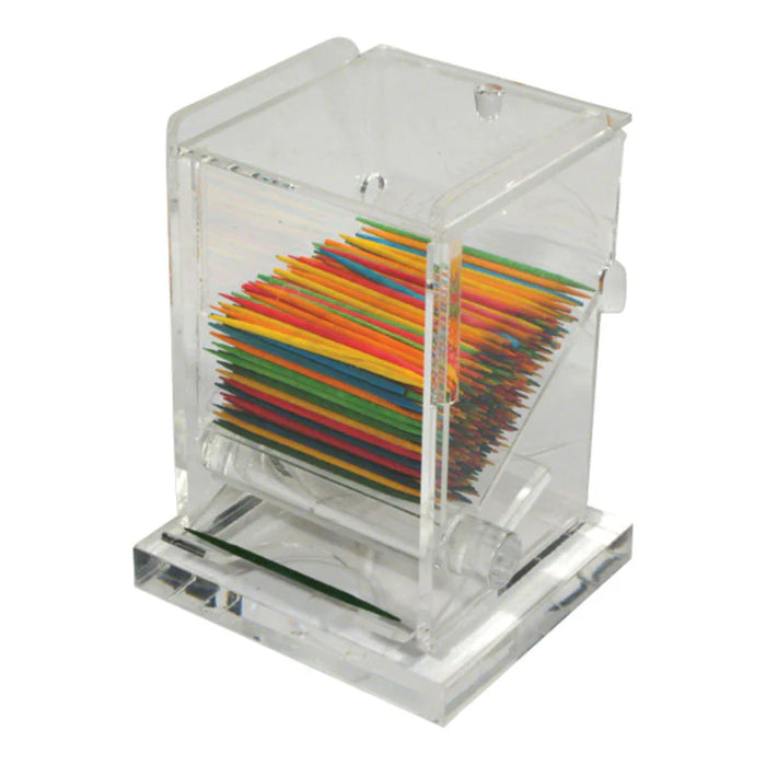 Winco ACTD-3 - Acrylic Toothpick Dispenser (Price/Piece)