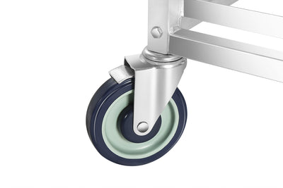 Atosa MPRA-20 Heavy-Duty 20 Pan End Load Bun/Sheet Pan Rack with Casters