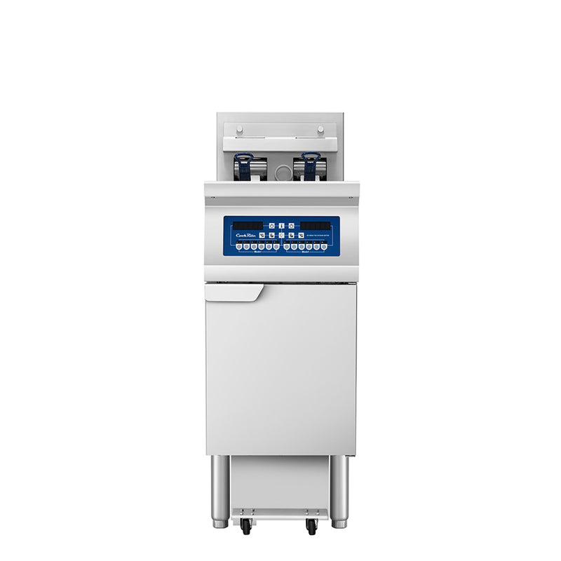 Atosa AEFF-50-1 50 lb Commercial Electric Fryer with Built-In Oil Filtration